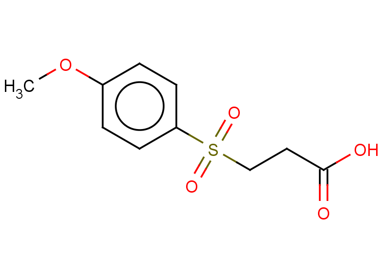 3-(4-methoxybenzenesulfonyl)propanoic acid
