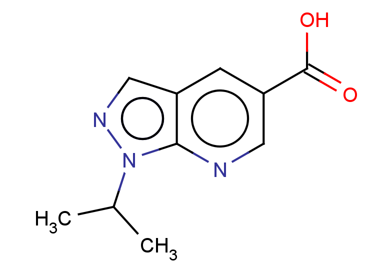 1-(propan-2-yl)-1H-pyrazolo[3,4-b]pyridine-5-carboxylic acid