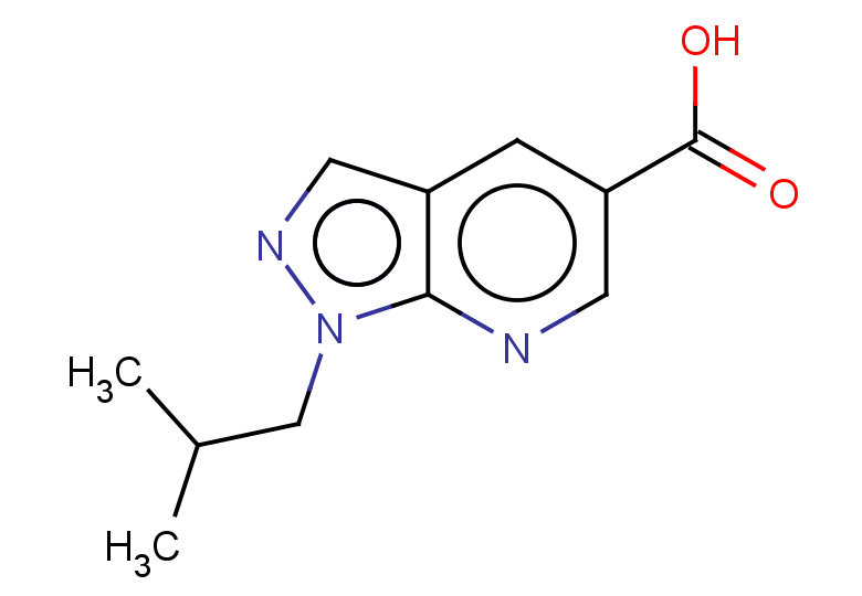 1-(2-methylpropyl)-1H-pyrazolo[3,4-b]pyridine-5-carboxylic acid