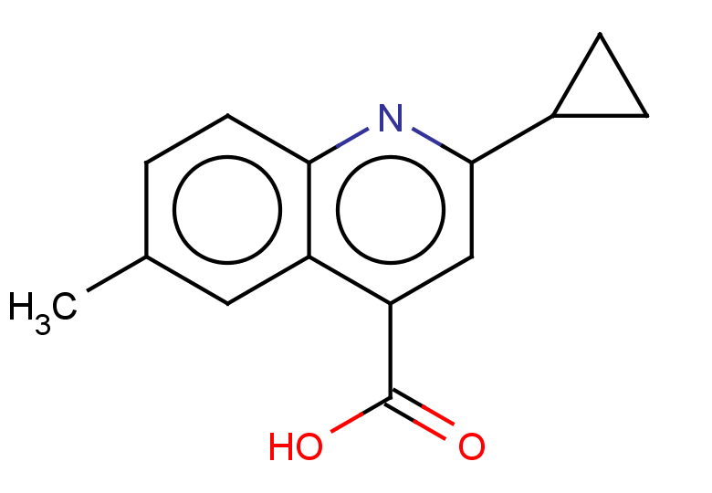 2-cyclopropyl-6-methylquinoline-4-carboxylic acid
