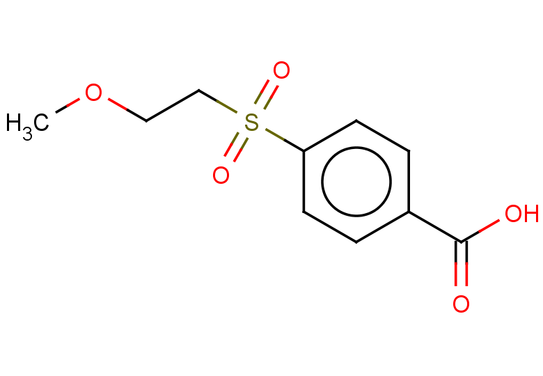 4-(2-methoxyethanesulfonyl)benzoic acid