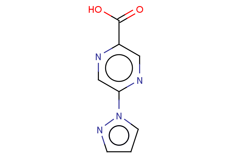 5-(1H-pyrazol-1-yl)pyrazine-2-carboxylic acid