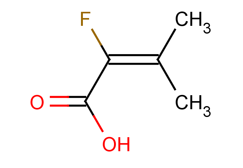 2-fluoro-3-methylbut-2-enoic acid