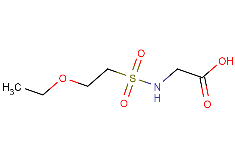 2-(2-ethoxyethanesulfonamido)acetic acid