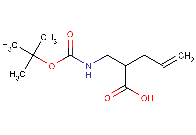 2-({[(tert-butoxy)carbonyl]amino}methyl)pent-4-enoic acid