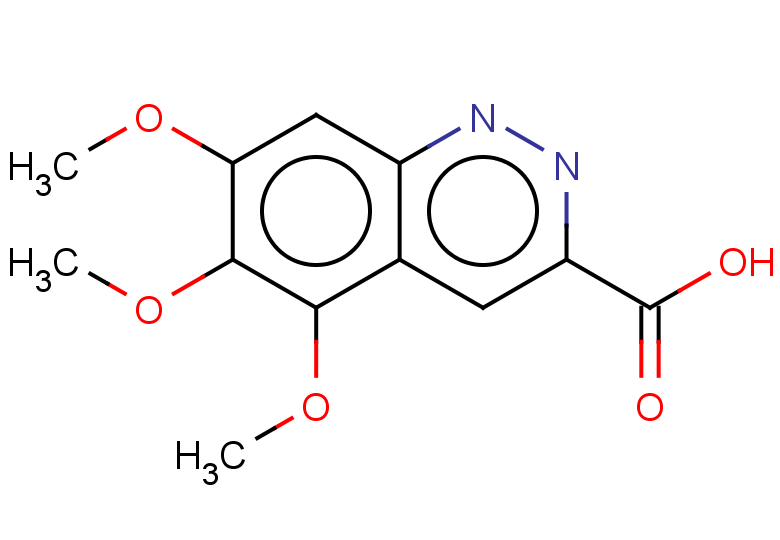 5,6,7-trimethoxycinnoline-3-carboxylic acid