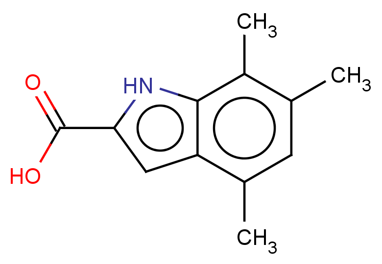 4,6,7-trimethyl-1H-indole-2-carboxylic acid