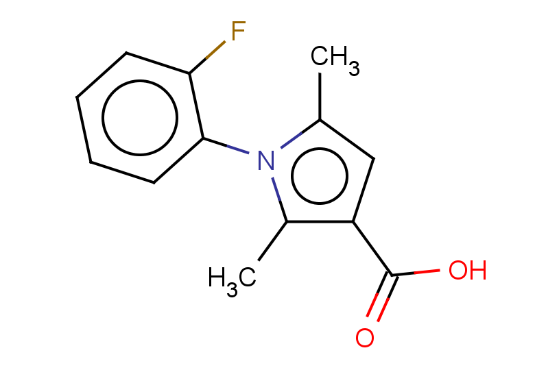 1-(2-fluorophenyl)-2,5-dimethyl-1H-pyrrole-3-carboxylic acid