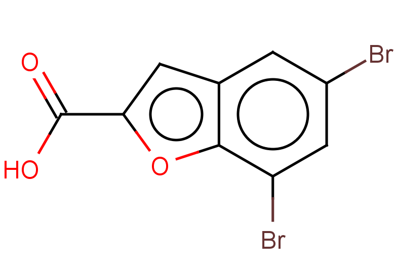 5,7-dibromo-1-benzofuran-2-carboxylic acid