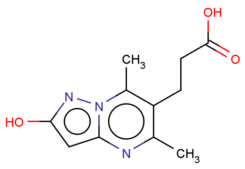 3-{2-hydroxy-5,7-dimethylpyrazolo[1,5-a]pyrimidin-6-yl}propanoic acid