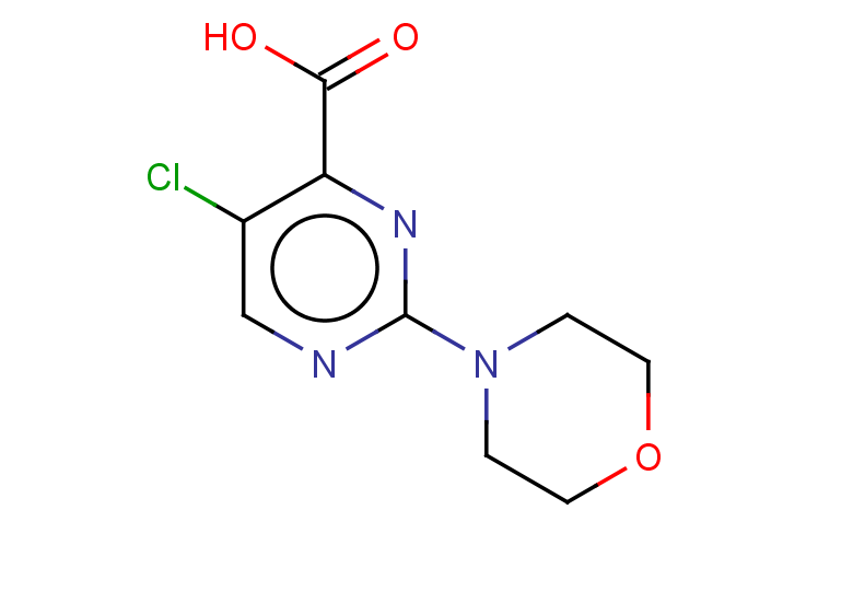 5-chloro-2-(morpholin-4-yl)pyrimidine-4-carboxylic acid