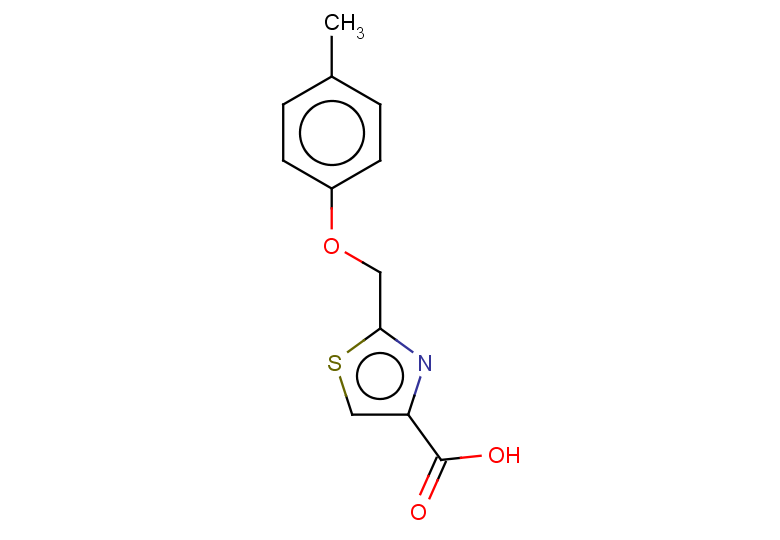 2-(4-methylphenoxymethyl)-1,3-thiazole-4-carboxylic acid