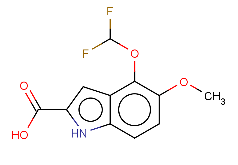 4-(difluoromethoxy)-5-methoxy-1H-indole-2-carboxylic acid