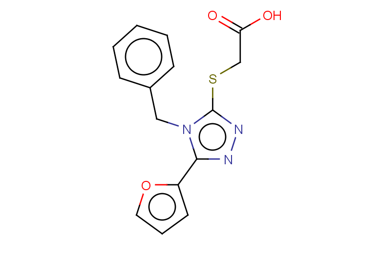 2-{[4-benzyl-5-(furan-2-yl)-4H-1,2,4-triazol-3-yl]sulfanyl}acetic acid