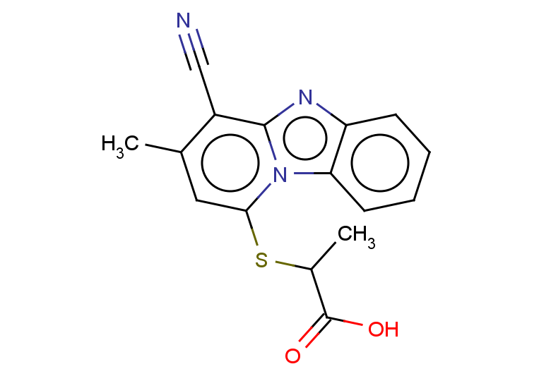 2-({10-cyano-11-methyl-1,8-diazatricyclo[7.4.0.0,2,7]trideca-2,4,6,8,10,12-hexaen-13-yl}sulfanyl)propanoic acid