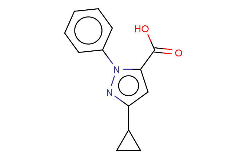 3-cyclopropyl-1-phenyl-1H-pyrazole-5-carboxylic acid
