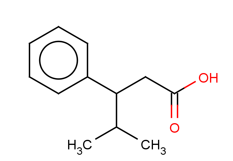 4-methyl-3-phenylpentanoic acid
