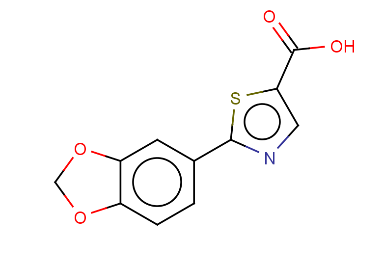 2-(1,3-dioxaindan-5-yl)-1,3-thiazole-5-carboxylic acid