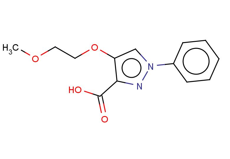 4-(2-methoxyethoxy)-1-phenyl-1H-pyrazole-3-carboxylic acid