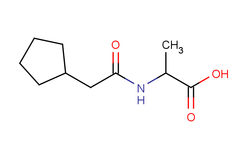 2-(2-cyclopentylacetamido)propanoic acid