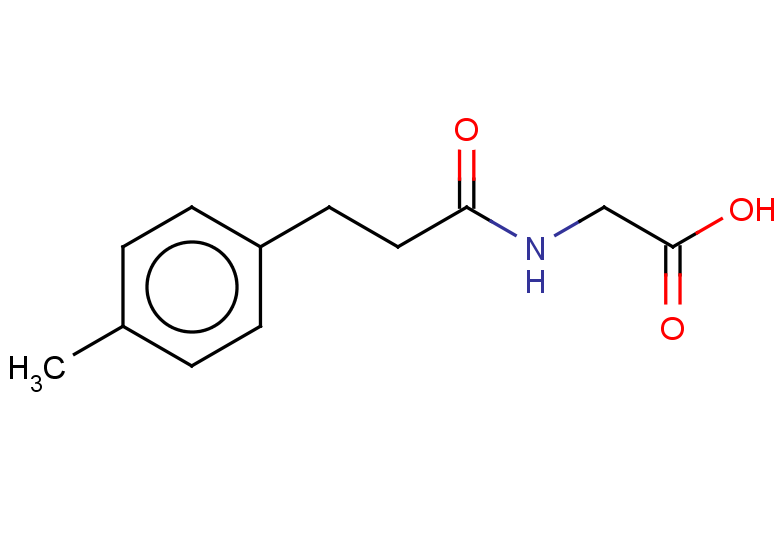 2-[3-(4-methylphenyl)propanamido]acetic acid