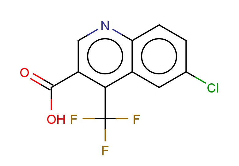 6-chloro-4-(trifluoromethyl)quinoline-3-carboxylic acid