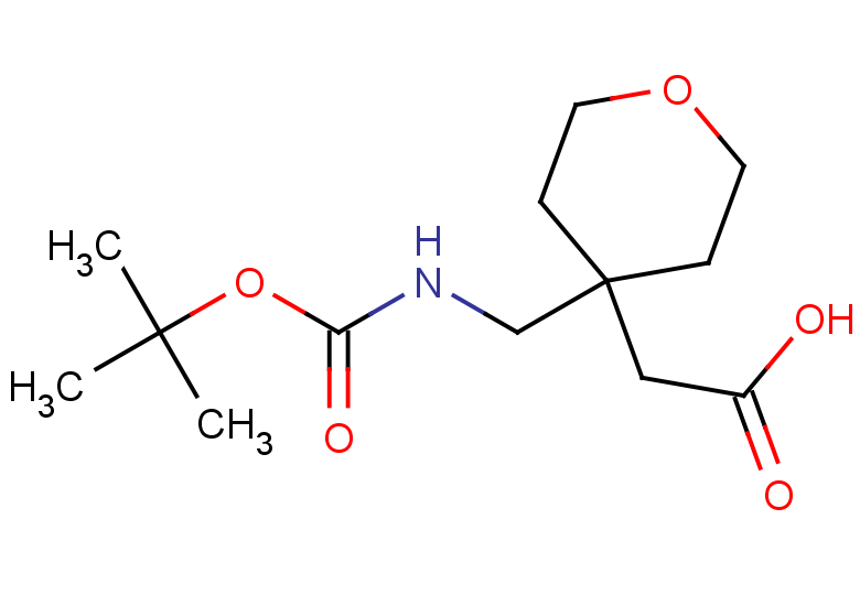2-[4-({[(tert-butoxy)carbonyl]amino}methyl)oxan-4-yl]acetic acid