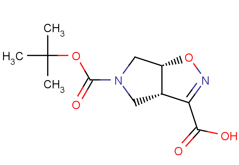 rac-(3aR,6aS)-5-[(tert-butoxy)carbonyl]-3aH,4H,5H,6H,6aH-pyrrolo[3,4-d][1,2]oxazole-3-carboxylic acid, cis