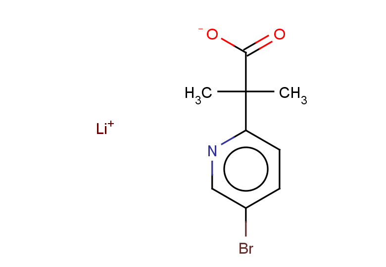 lithium 2-(5-bromopyridin-2-yl)-2-methylpropanoate