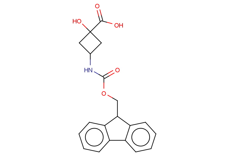 3-({[(9H-fluoren-9-yl)methoxy]carbonyl}amino)-1-hydroxycyclobutane-1-carboxylic acid
