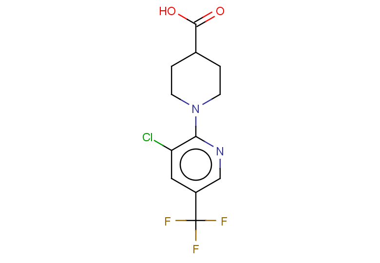 1-[3-chloro-5-(trifluoromethyl)pyridin-2-yl]piperidine-4-carboxylic acid