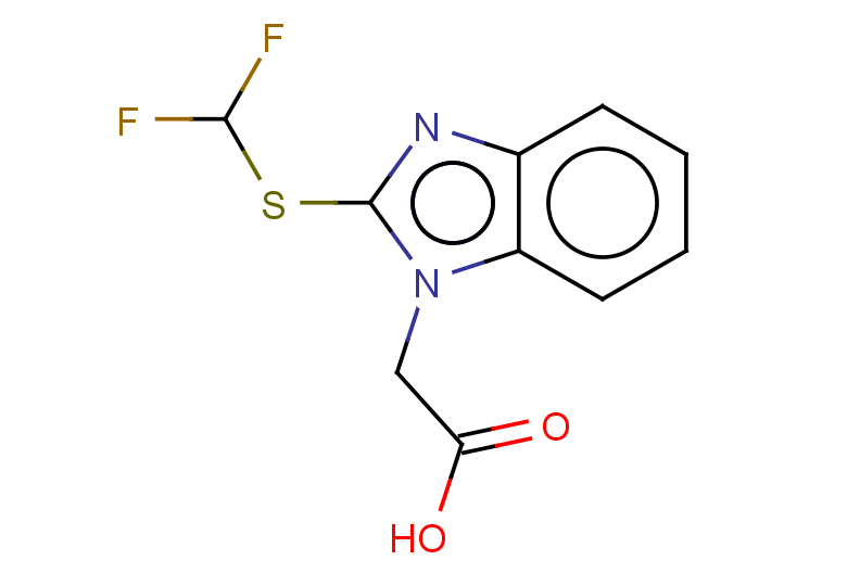 2-{2-[(difluoromethyl)sulfanyl]-1H-1,3-benzodiazol-1-yl}acetic acid