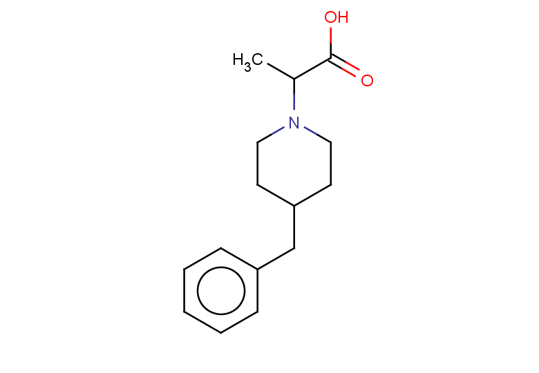 2-(4-benzylpiperidin-1-yl)propanoic acid
