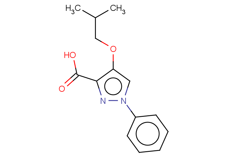4-(2-methylpropoxy)-1-phenyl-1H-pyrazole-3-carboxylic acid
