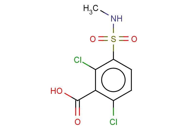 2,6-dichloro-3-(methylsulfamoyl)benzoic acid