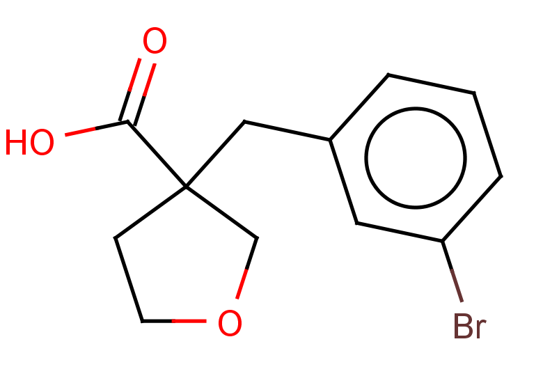 3-[(3-bromophenyl)methyl]oxolane-3-carboxylic acid