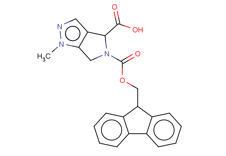 5-{[(9H-fluoren-9-yl)methoxy]carbonyl}-1-methyl-1H,4H,5H,6H-pyrrolo[3,4-c]pyrazole-4-carboxylic acid