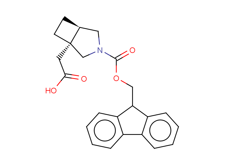 rac-2-[(1R,5R)-3-{[(9H-fluoren-9-yl)methoxy]carbonyl}-3-azabicyclo[3.2.0]heptan-1-yl]acetic acid, cis