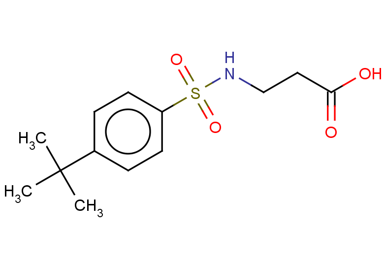 3-(4-tert-butylbenzenesulfonamido)propanoic acid