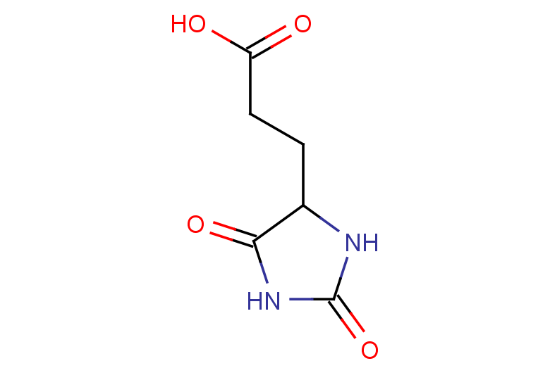 3-(2,5-dioxoimidazolidin-4-yl)propanoic acid