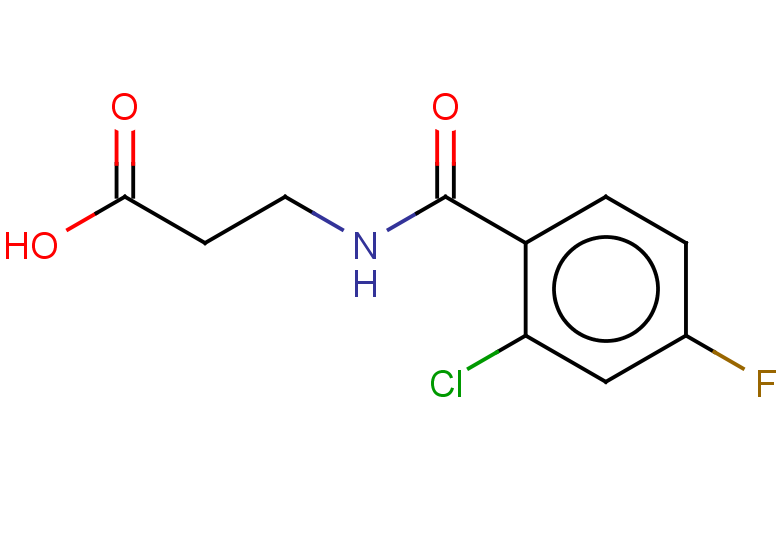 3-[(2-chloro-4-fluorophenyl)formamido]propanoic acid