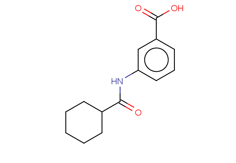 3-cyclohexaneamidobenzoic acid