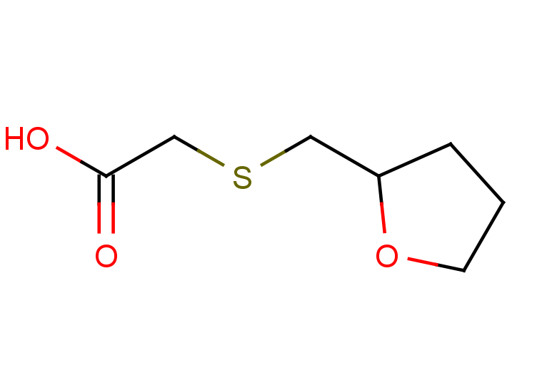 2-[(oxolan-2-ylmethyl)sulfanyl]acetic acid