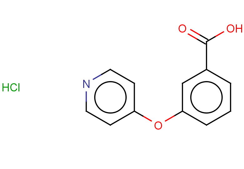 3-(pyridin-4-yloxy)benzoic acid hydrochloride
