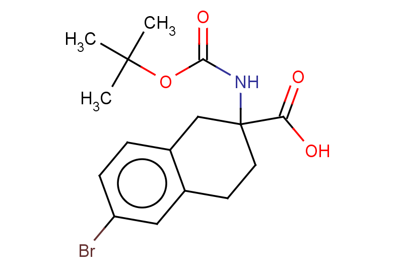 6-bromo-2-{[(tert-butoxy)carbonyl]amino}-1,2,3,4-tetrahydronaphthalene-2-carboxylic acid