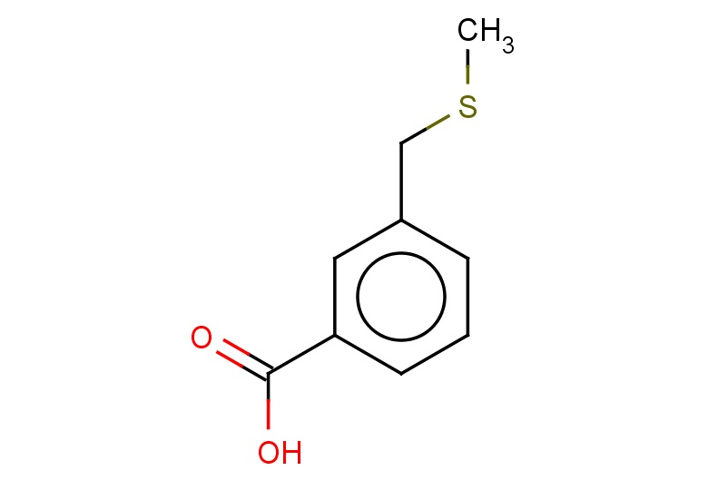 3-[(methylsulfanyl)methyl]benzoic acid