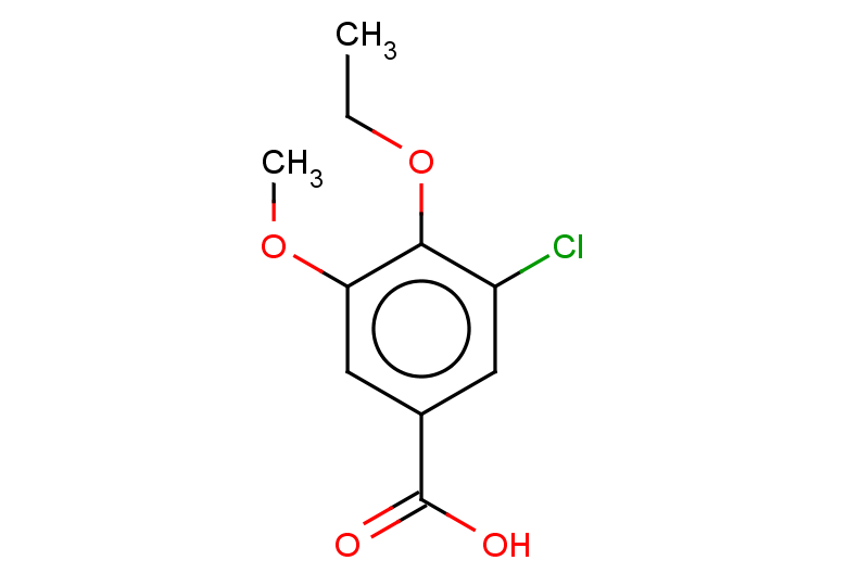 3-chloro-4-ethoxy-5-methoxybenzoic acid