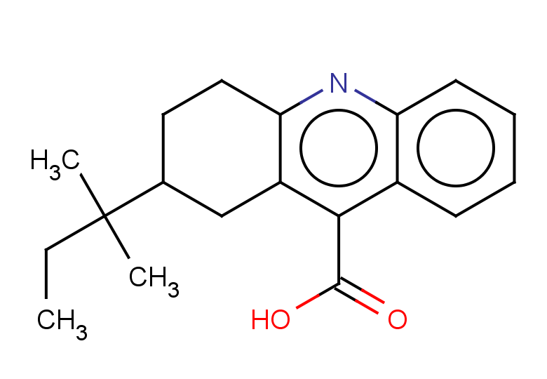 2-(2-methylbutan-2-yl)-1,2,3,4-tetrahydroacridine-9-carboxylic acid