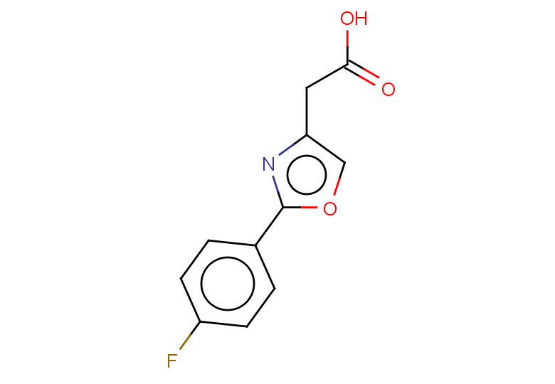 2-[2-(4-fluorophenyl)-1,3-oxazol-4-yl]acetic acid