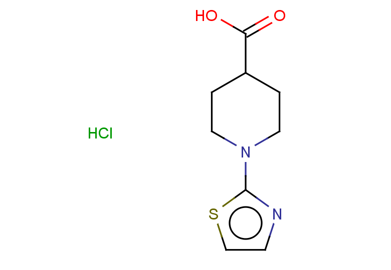 1-(1,3-thiazol-2-yl)piperidine-4-carboxylic acid hydrochloride